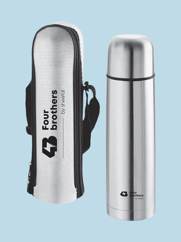 FOUR BROTHERS 500ML Vacuum Flask with Bag