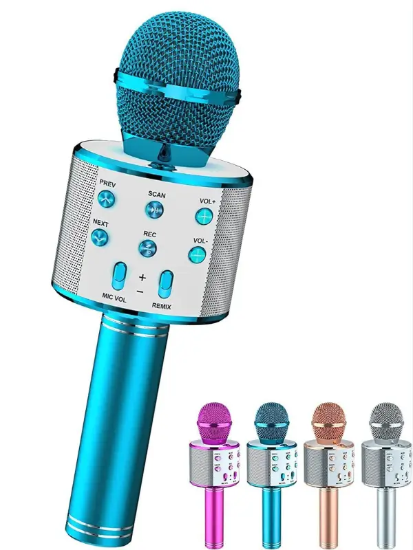 5-in-1 wireless mic for kids and teens
