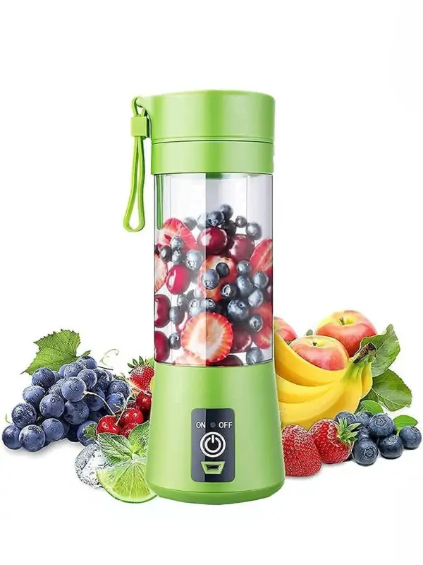Personal green edition blender with built-in safety lock