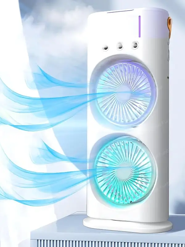 Portable USB rechargeable fan