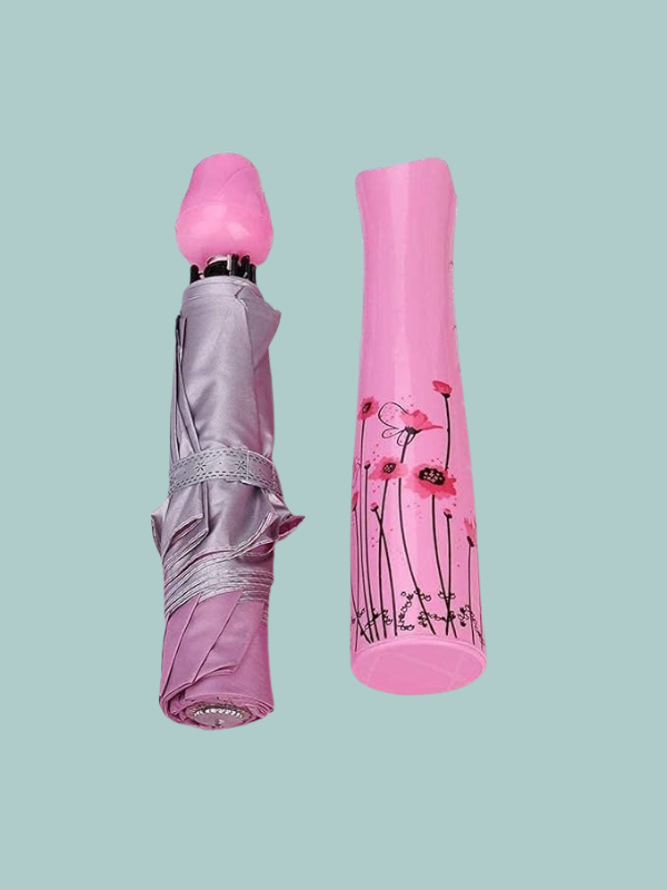UV-blocking umbrella protecting from sunlight
