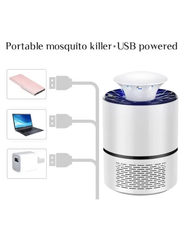 Portable mosquito lamp for travel and office use