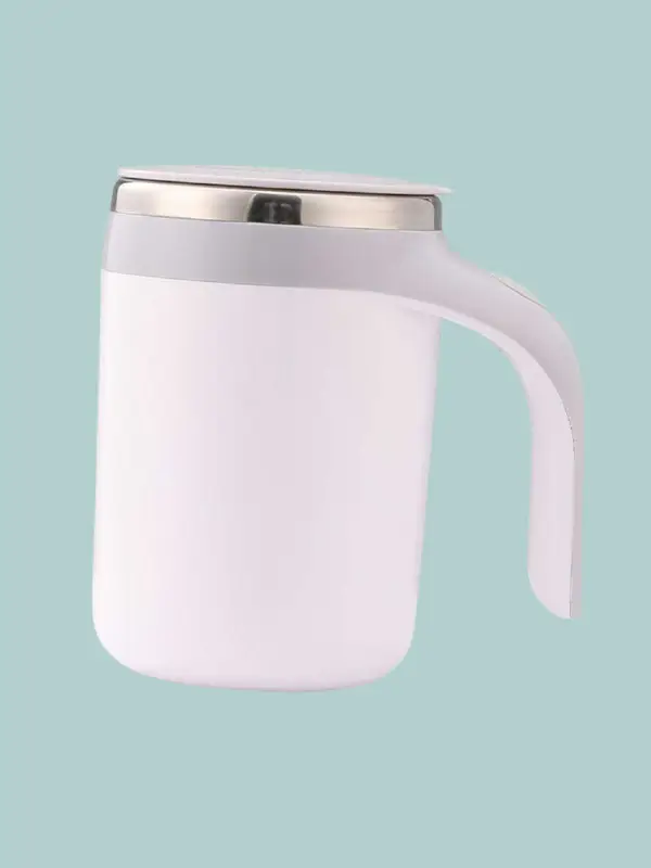 Automatic stirring coffee mug for tea and hot chocolate
