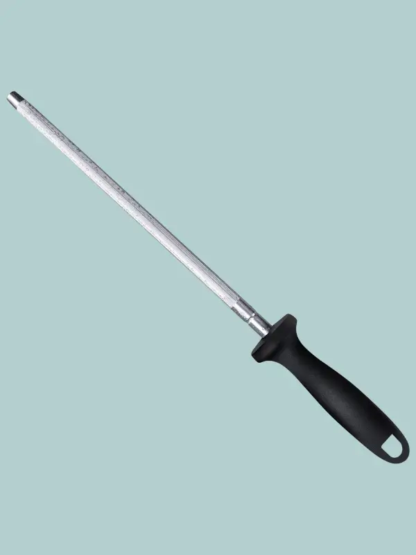Evox professional manual knife sharpening rod for chefs and households